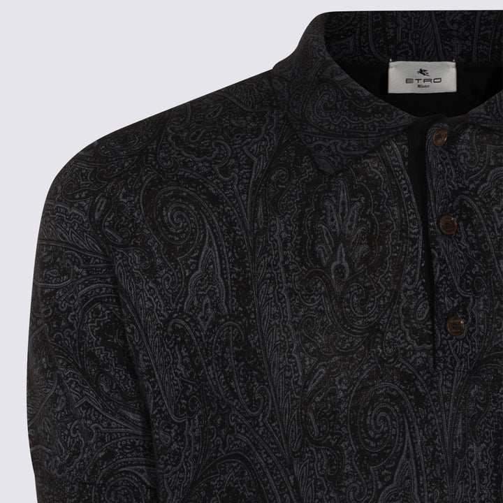 Etro T-shirts and Polos - Blu e verdi | 82dabc0c119f0566bf38ced592c891a02a982c55