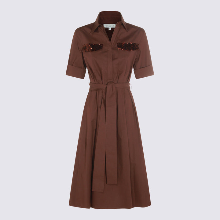 Antonelli Firenze Dresses - Marroni | 64326a21d9a7949000e1b5a221d075e3254fa3ff