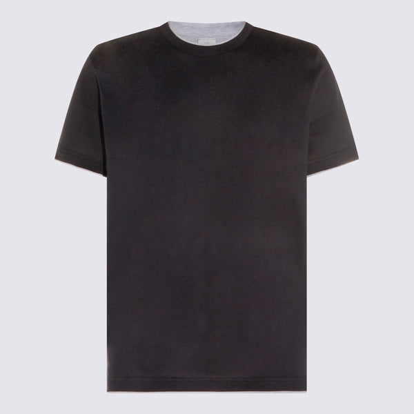 T-Shirts And Polos Blu-Grigio