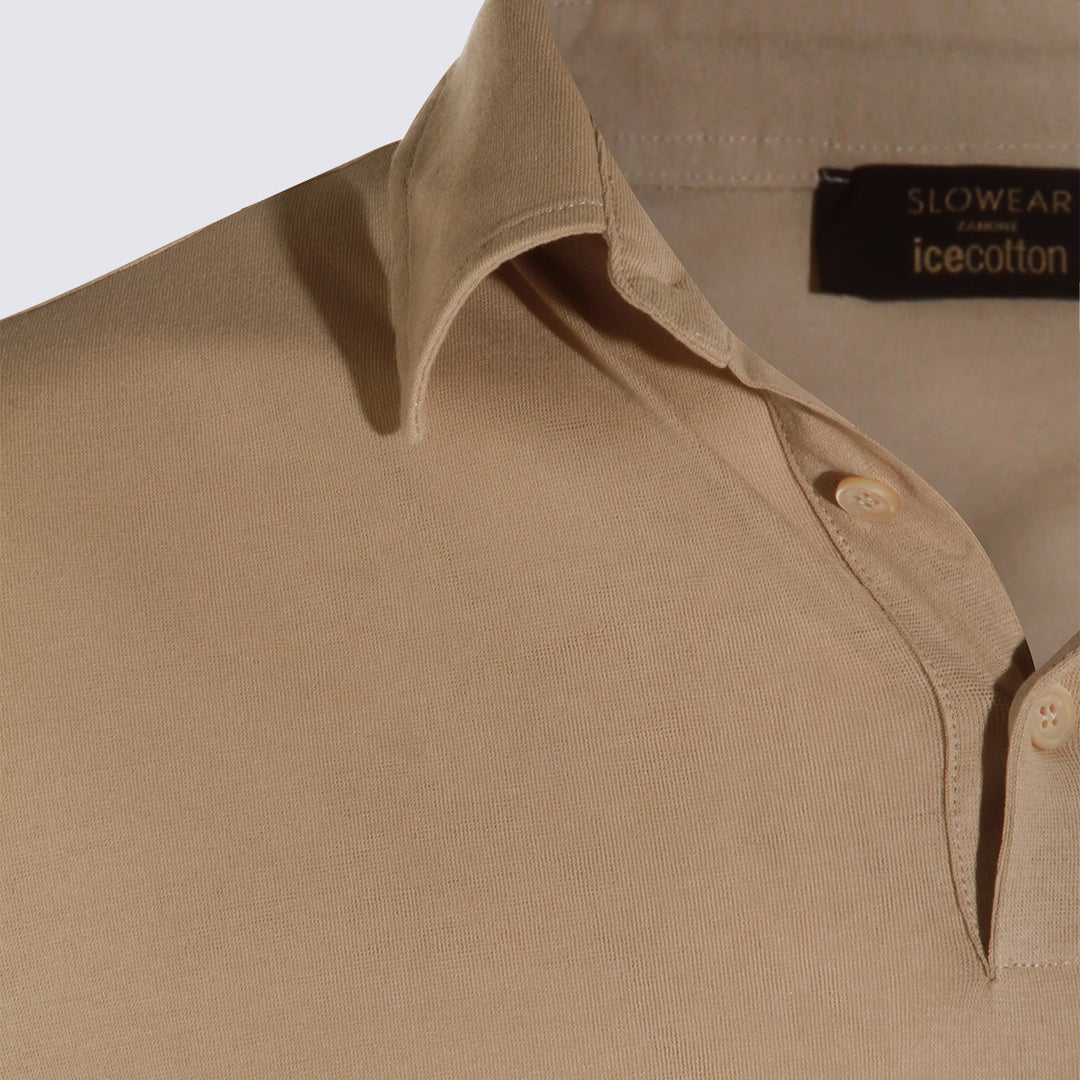 Zanone T-shirts and Polos - BISCUIT | 5367567376aa56e71187a772cf1551e43b91a059