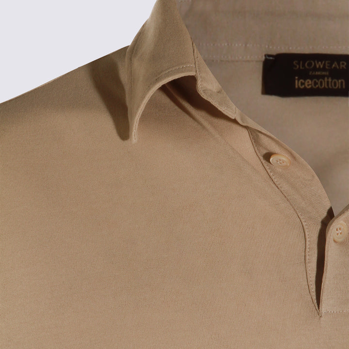 Zanone T-shirts and Polos - BISCUIT | 5367567376aa56e71187a772cf1551e43b91a059