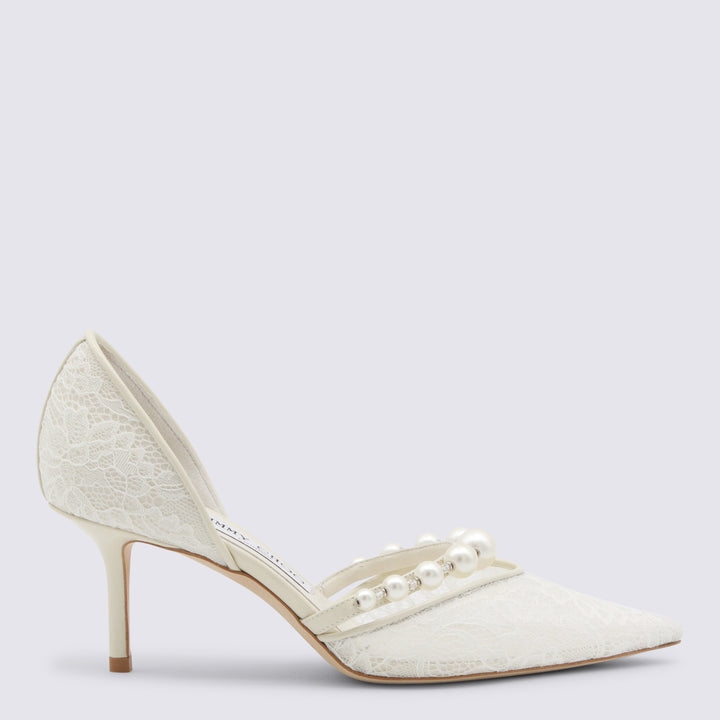 Jimmy Choo With Heel - IVORY/WHITE | fa9fcfcd58c49ff870268728abc89b7ede107ccb