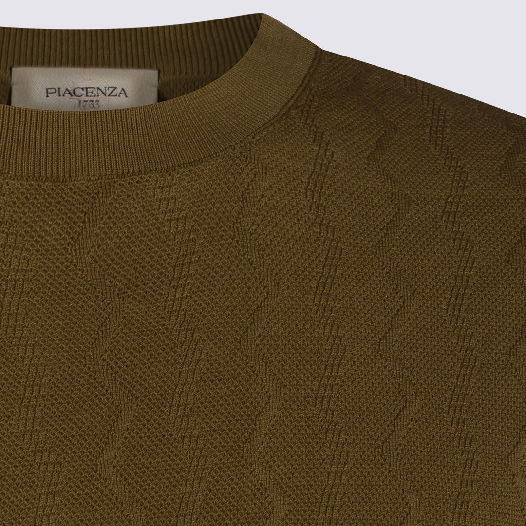 Piacenza Cashmere T-shirts and Polos - Blu e Verdi | ed95877a2f9473b587f4a3e3b631870b8cd780a6