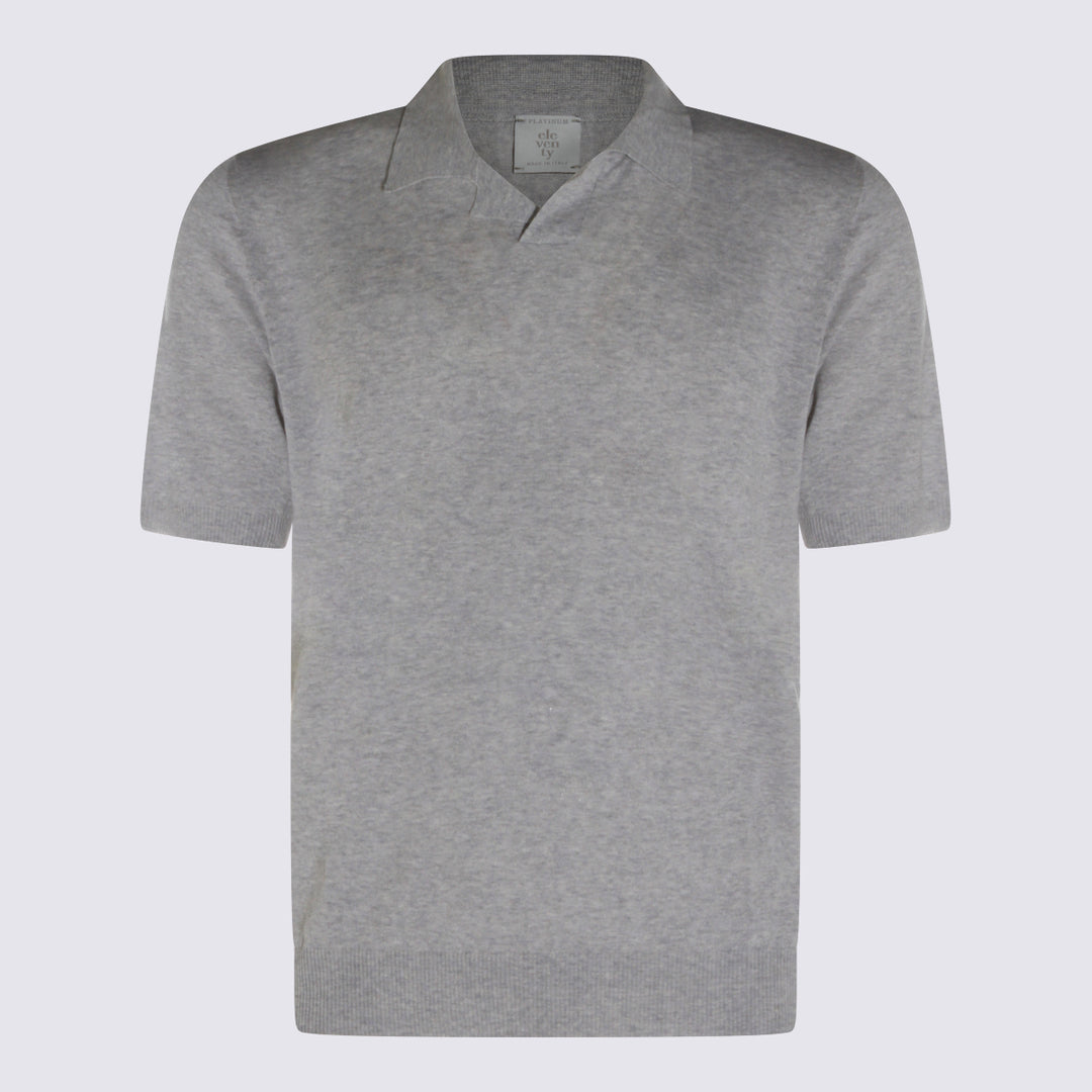 Eleventy T-shirts and Polos - Metallici e grigi | e411b0c5750daf3fb6ddeab5d75e9b93af3a640c