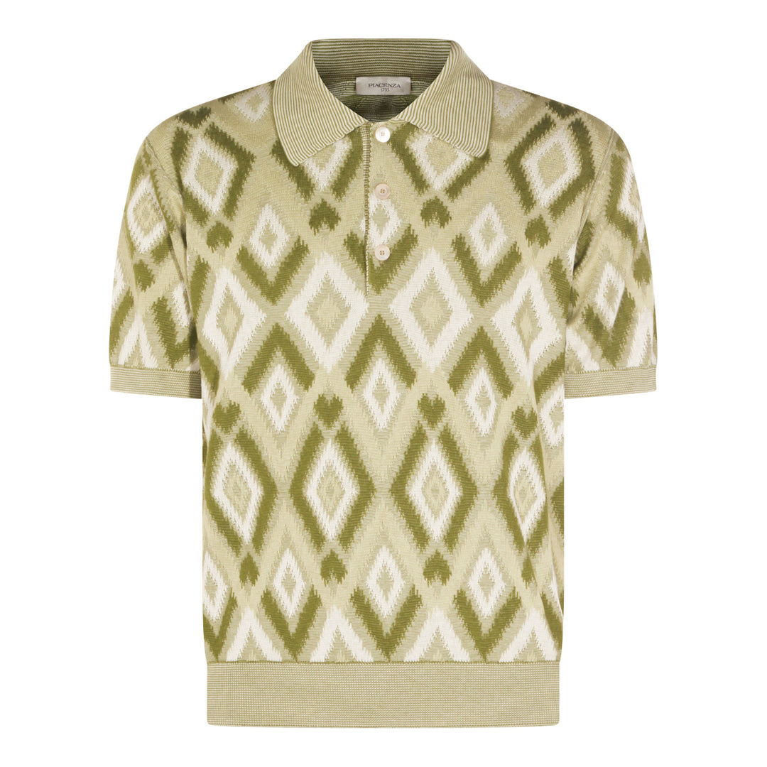 Piacenza Cashmere T-shirts and Polos - Blu e verdi | 640829905aa400ee7d755e782d302460fd786f41