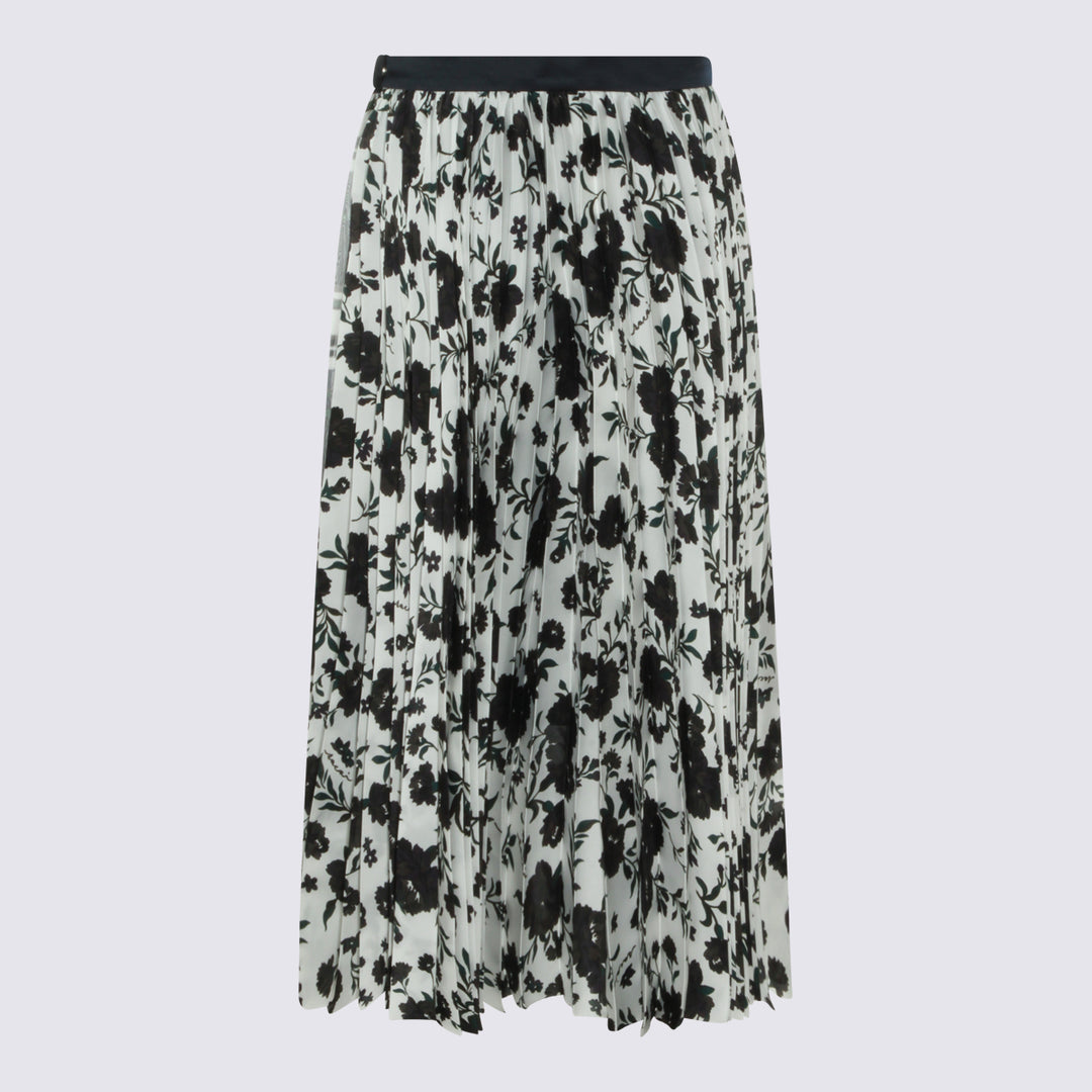 Sacai Skirts - WHITE/MULTI | e6238747b1a445e57b2be2935eb046144a27f6fb