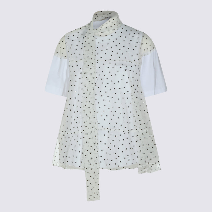 Sacai T-shirts and Polos - Chiari e Naturali | 80d18dc54933454d7be2ee2b63a2e9d4d2642011