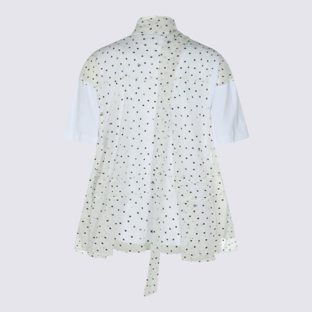 Sacai T-shirts and Polos - Chiari e Naturali | e7799f6cdeaaa1d8d29f8fdeb75973a724378ef9
