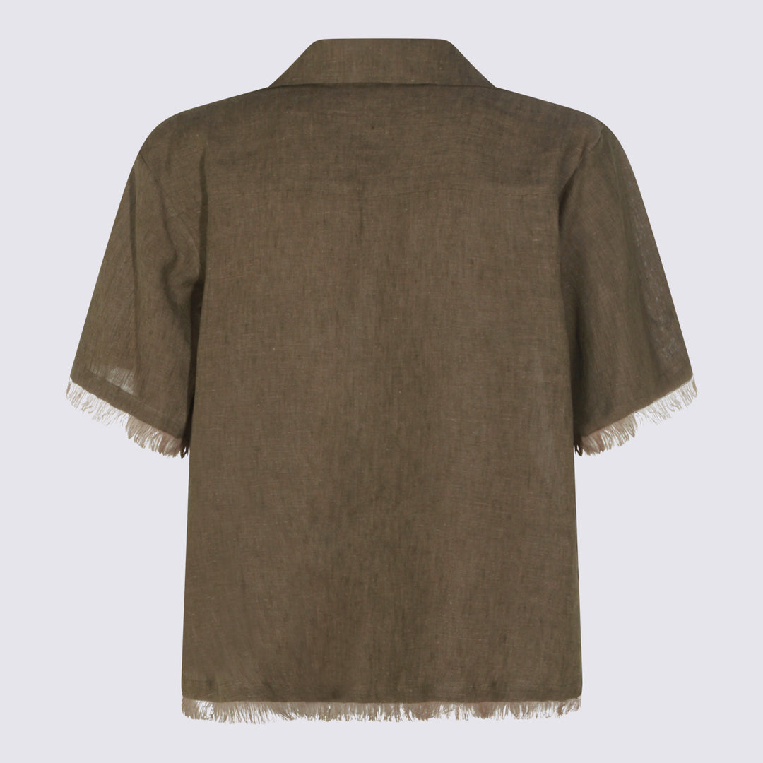 Antonelli Firenze Shirts - Khaki | 4da72de3efd805b611c479d7079c3e98dfe3c935