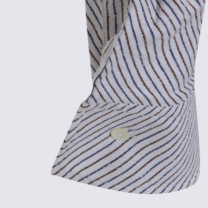 Vivienne Westwood Shirts - BLUE/BROWN | 8acf875bdf6a8ddc2c428e39c1cf0f217b20285d