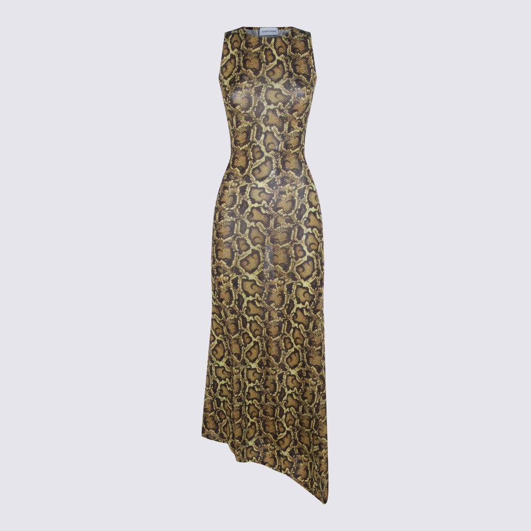 Marine Serre Dresses - Giallo | b29c1075cfd73aced5484aea603bea629778bf7f
