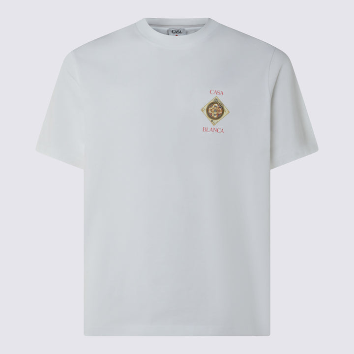 Casablanca T-shirts and Polos - Bianco | eacd041ce9cfd3fd2118bdda3537fbcc49df50d6