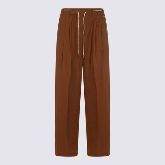 Trousers Marrone