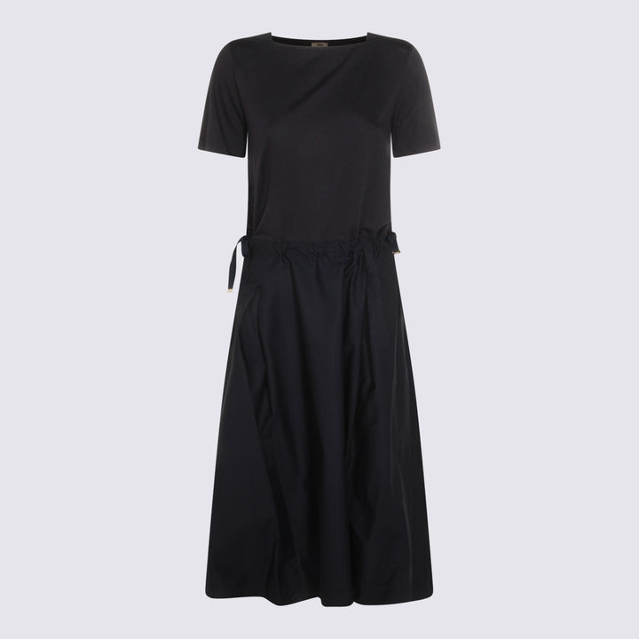 Herno Dresses - Blue and green | 1cac50018aa600990ff9244614857500556bdc69