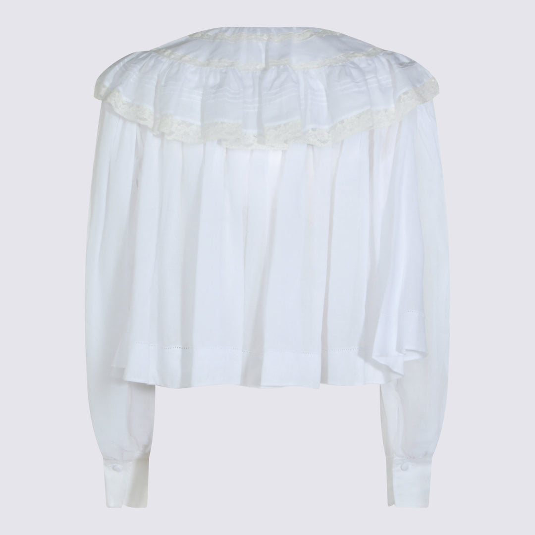 Chloè Top - ICONIC MILK | 84e1768e6a57084f4324133133ea25c48ab49e40