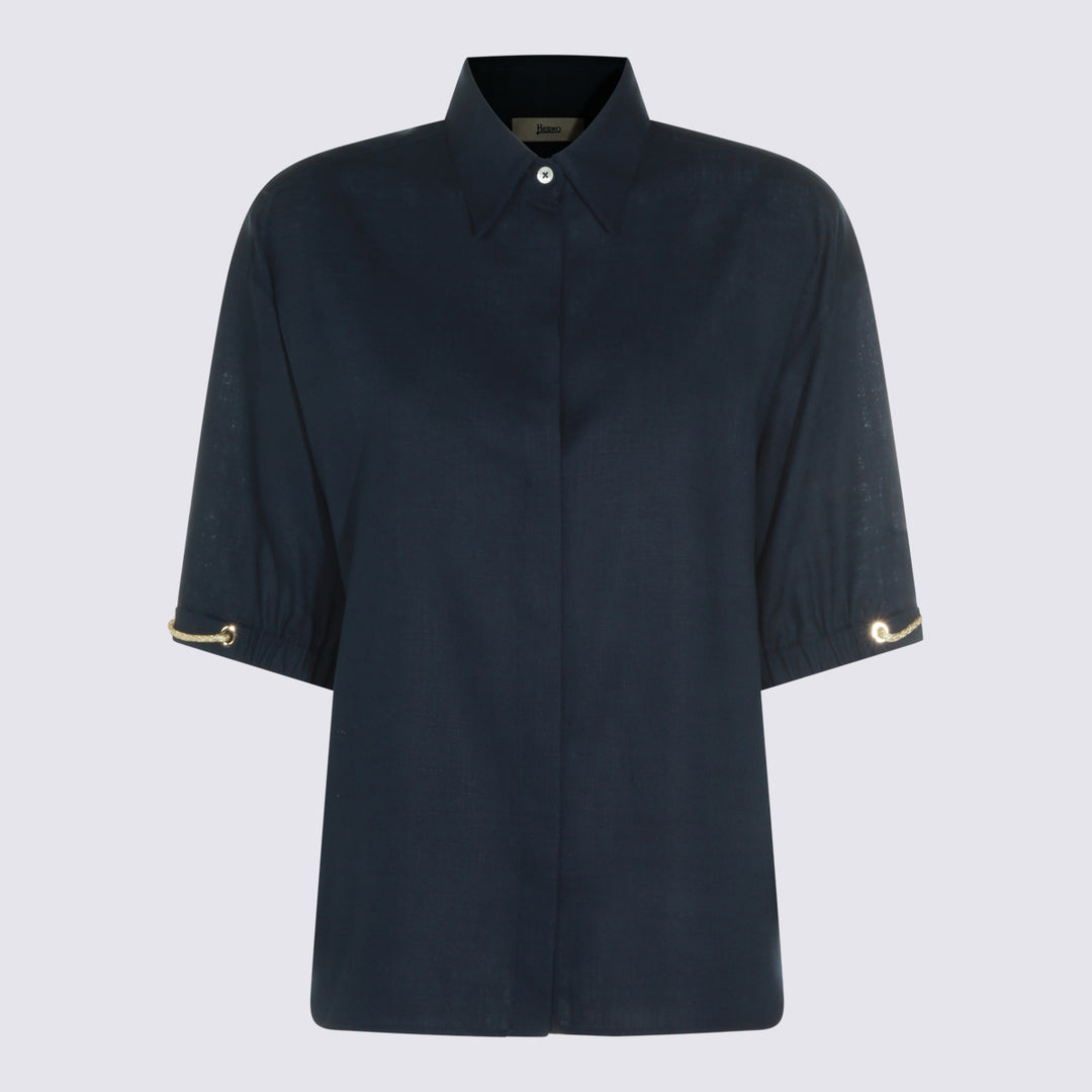 Herno Shirts - Navy | d92db9c9dda25aab45ec8a9de723302f2bc6696d
