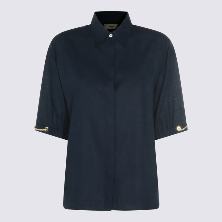 Herno Shirts - Navy | d92db9c9dda25aab45ec8a9de723302f2bc6696d