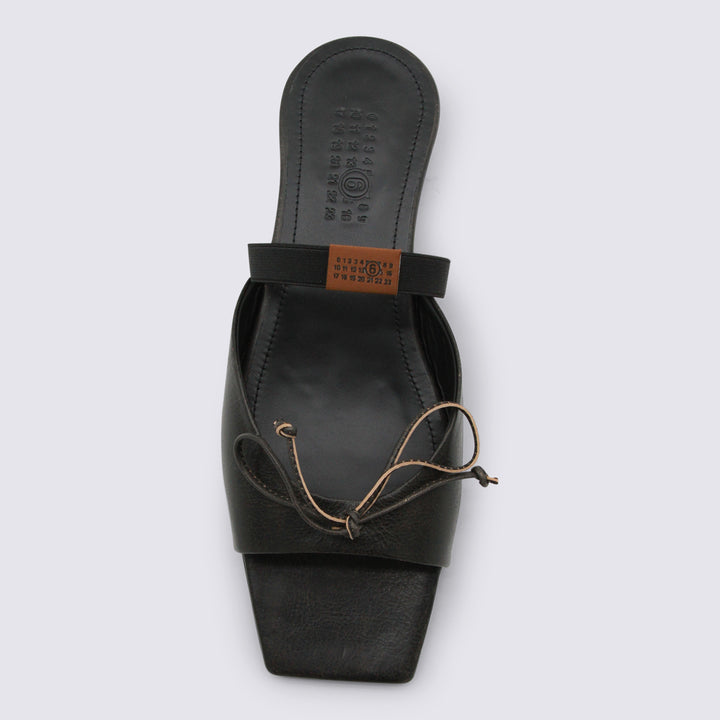 Mm6 Maison Margiela Flat shoes - BLACK/DOE BROWN | 035c35aa5ef8357b6a7794db18cd3a8a872cdf0e