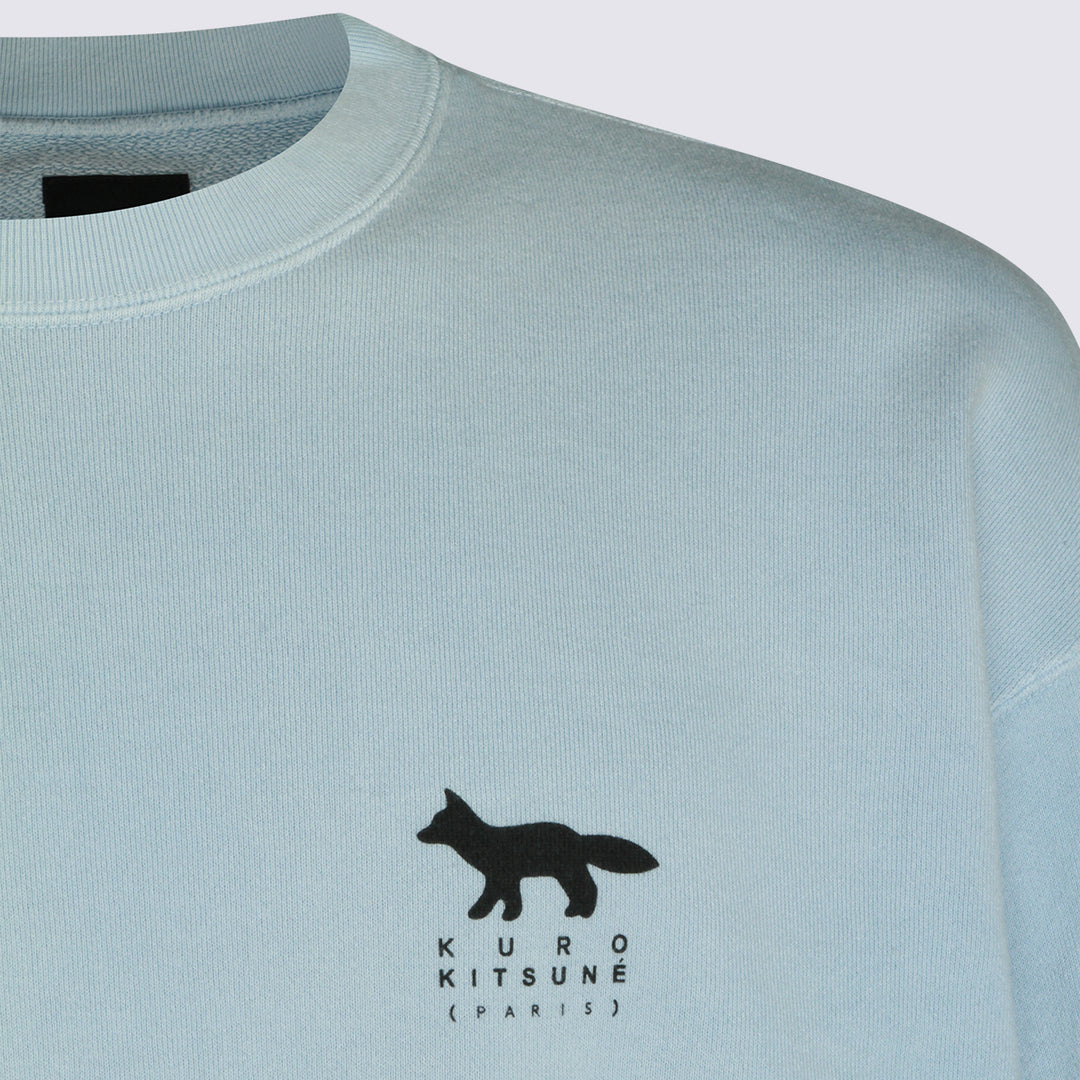 Maison Kitsune' Sweaters - Blu e verdi | ef675f783a370eb0a98ebb904d19a534cfb5adc0