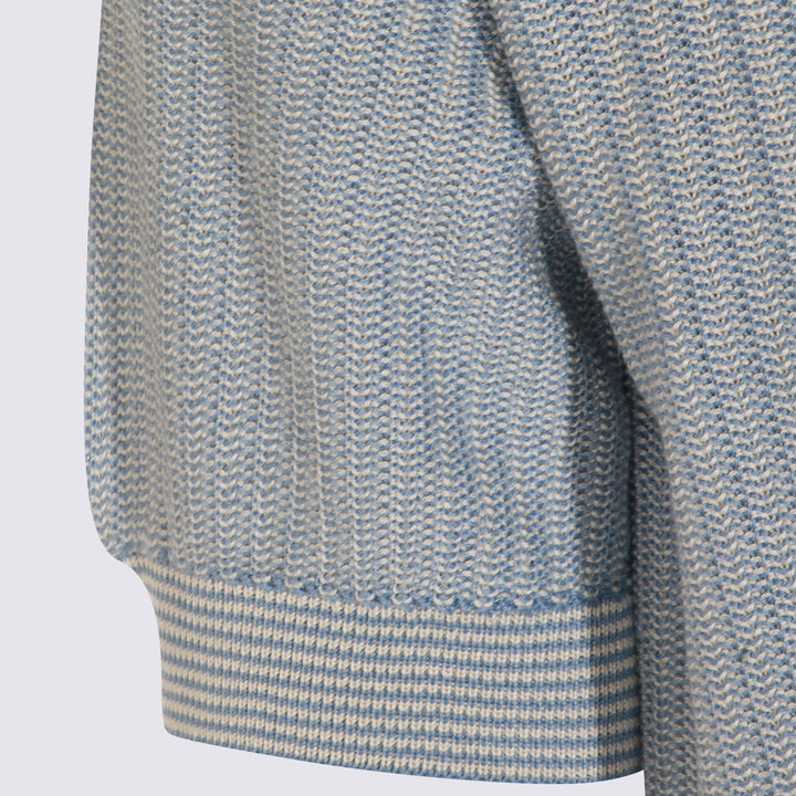 Piacenza Cashmere T-shirts and Polos - Blu e Verdi | d05dd88809eed177b194e6399739b31f49a09667