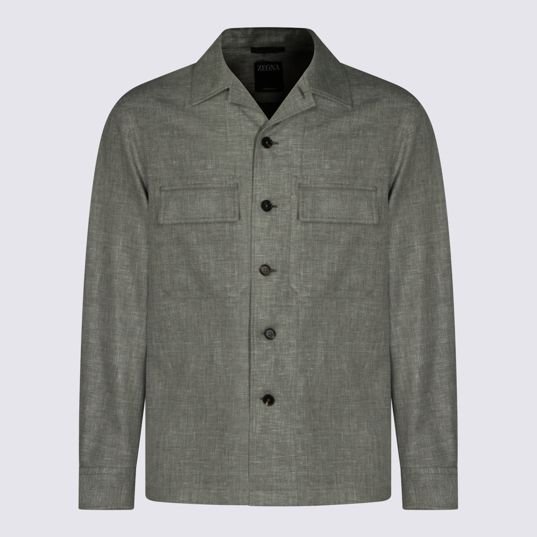 Zegna Jackets - Grey | 8ab6e4f848dc8c626aac5c0f25de8749e35f7c67