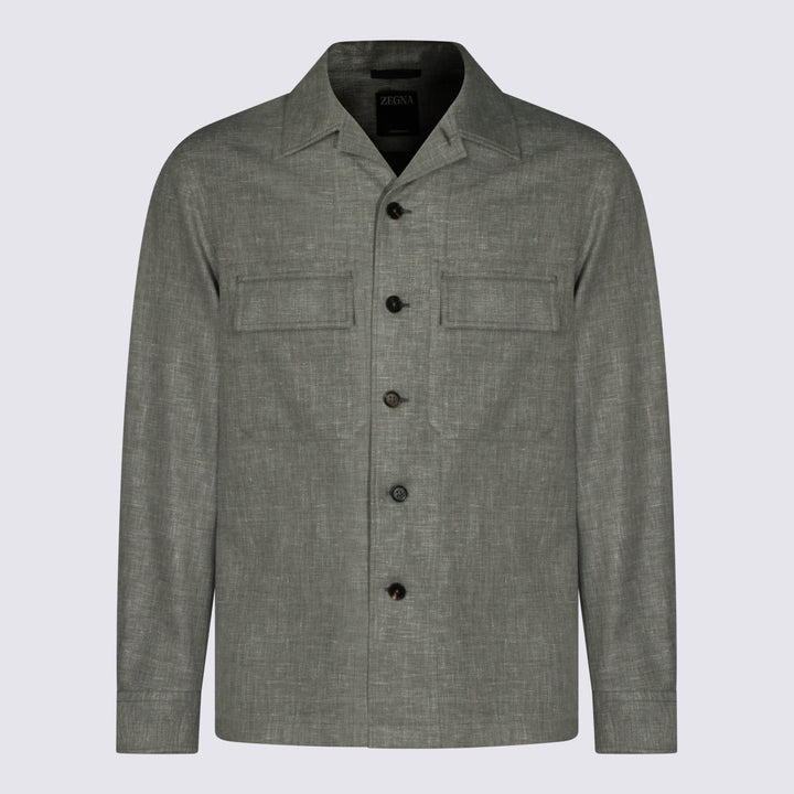 Zegna Jackets - Grey | 8ab6e4f848dc8c626aac5c0f25de8749e35f7c67