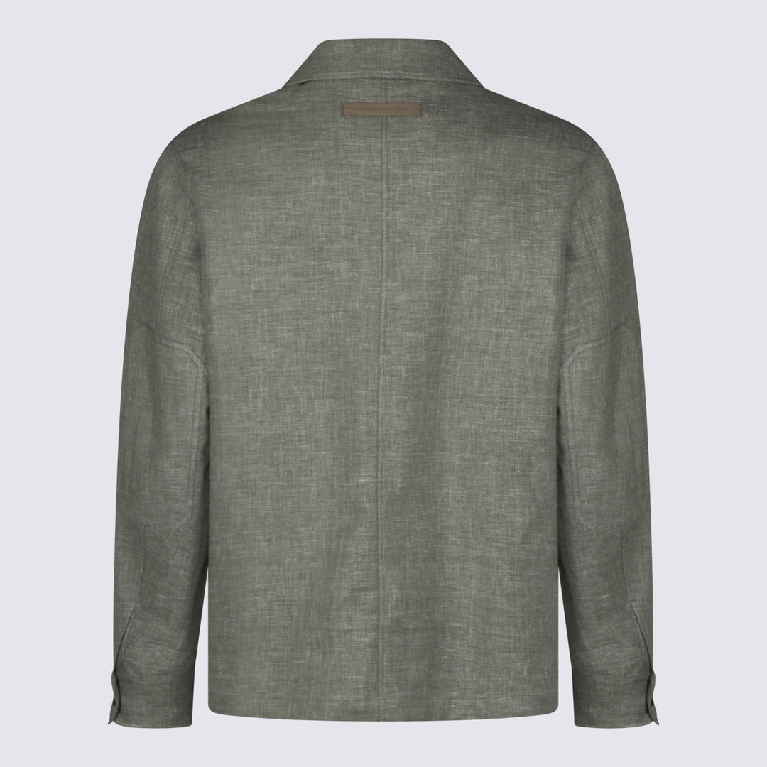 Zegna Jackets - Grey | ad8bf00664640355ffd0f4d085b43de6ea58e391