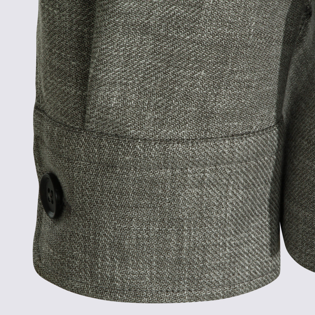 Zegna Jackets - Grey | 434f953110a06b05e40e0a513f4b80e9a31de9c7