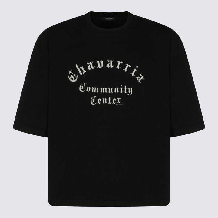 Willy Chavarria T-shirts and Polos - Nero | 5a340839971a54af26fb95ff33e86cf3f6d37414