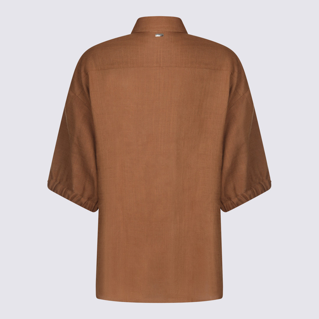 Herno Shirts - Marrone | 949d2613413acd257c3f9d032ac11bff7470a668