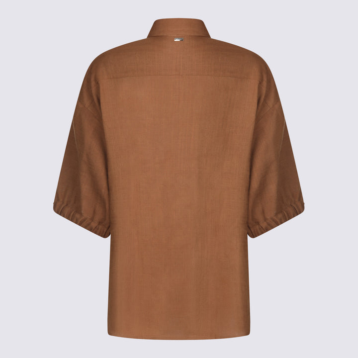 Herno Shirts - Marrone | 949d2613413acd257c3f9d032ac11bff7470a668
