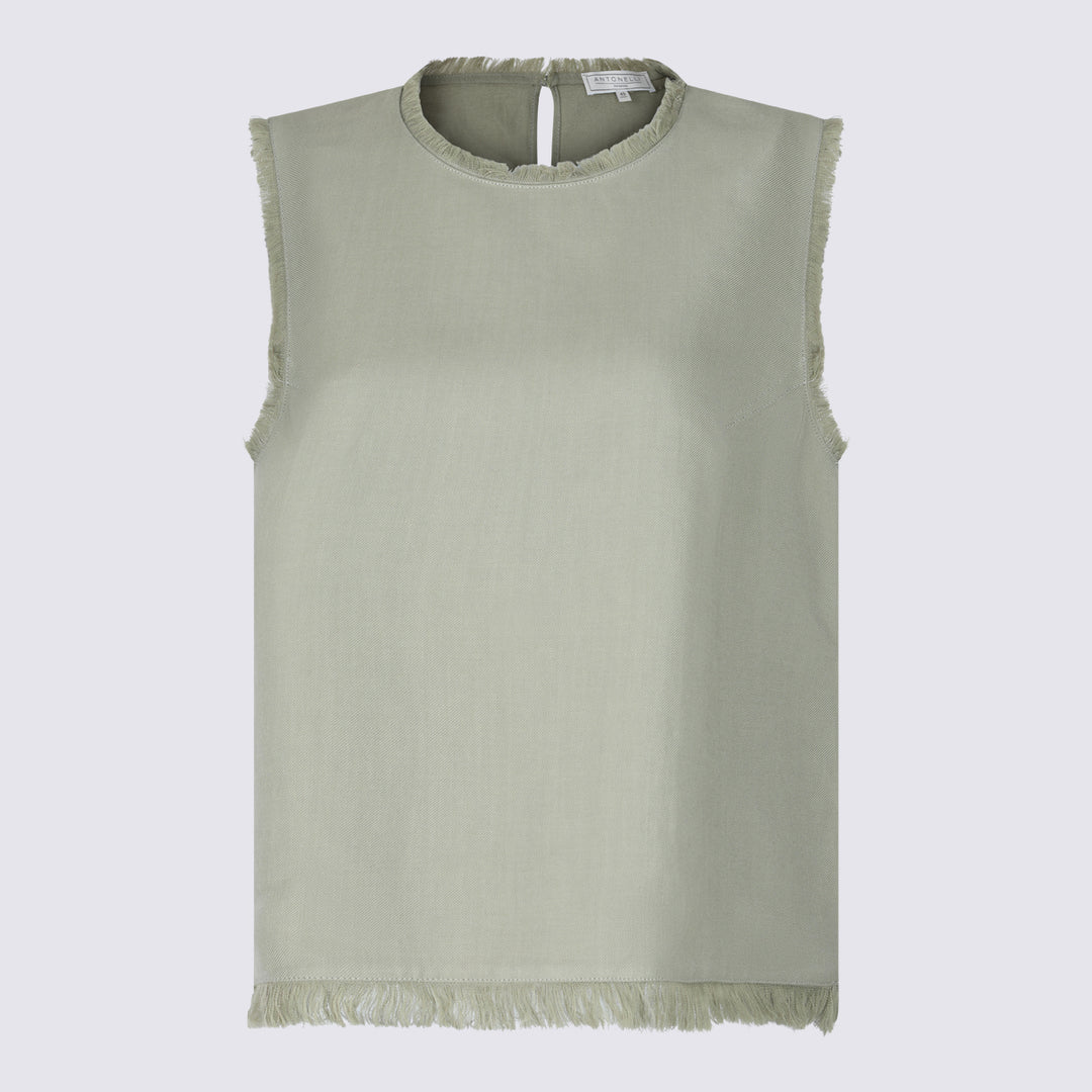 Antonelli Firenze Top - Blu e verdi | e30c11dda98873c46131d2b06f2e2fd92d610445