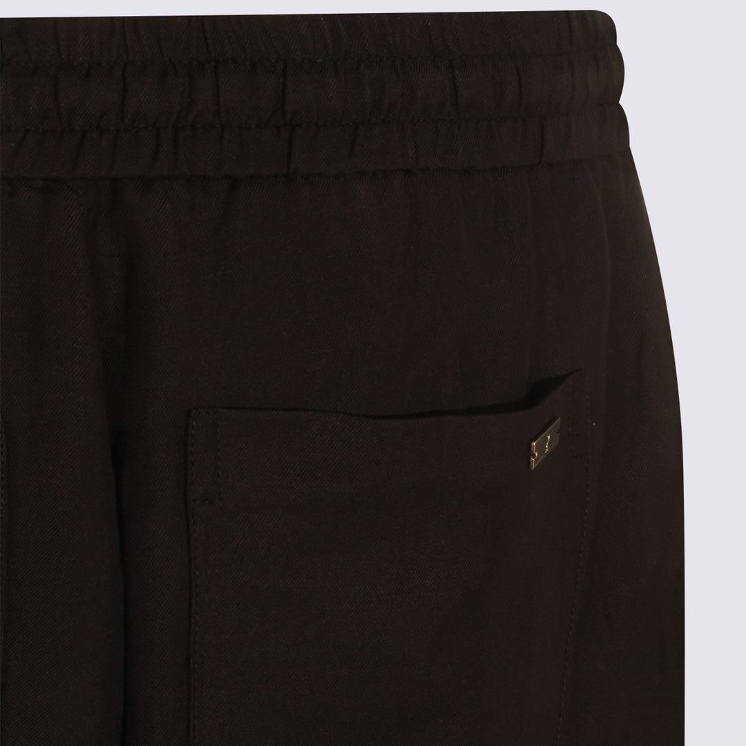 Ami Paris Trousers - Nero | d6531cebc29c0c7b980977c8a5b9b67a0b20a463