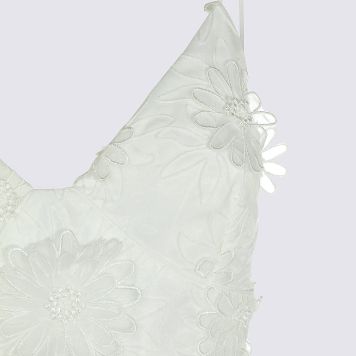 Self-Portrait Dresses - Bianco | 4af34d4ec9b73430e482e19fcf024a262b3923c0