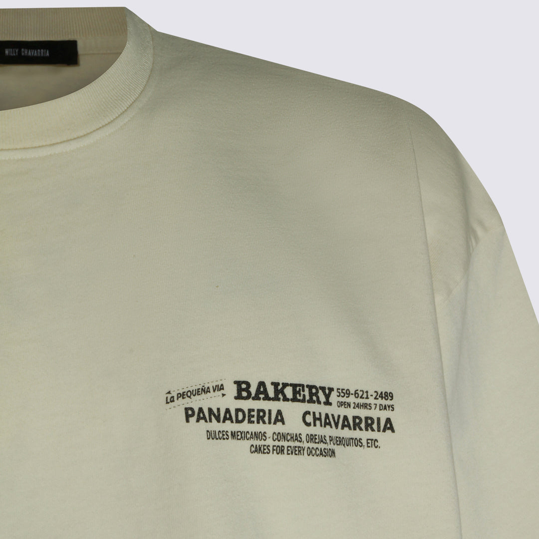 Willy Chavarria T-shirts and Polos - Bianco | efe159c376b297fac4763fc567533ffbacd0c680