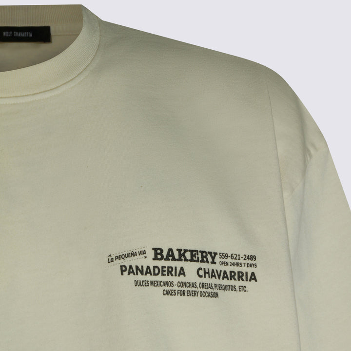 Willy Chavarria T-shirts and Polos - Bianco | efe159c376b297fac4763fc567533ffbacd0c680