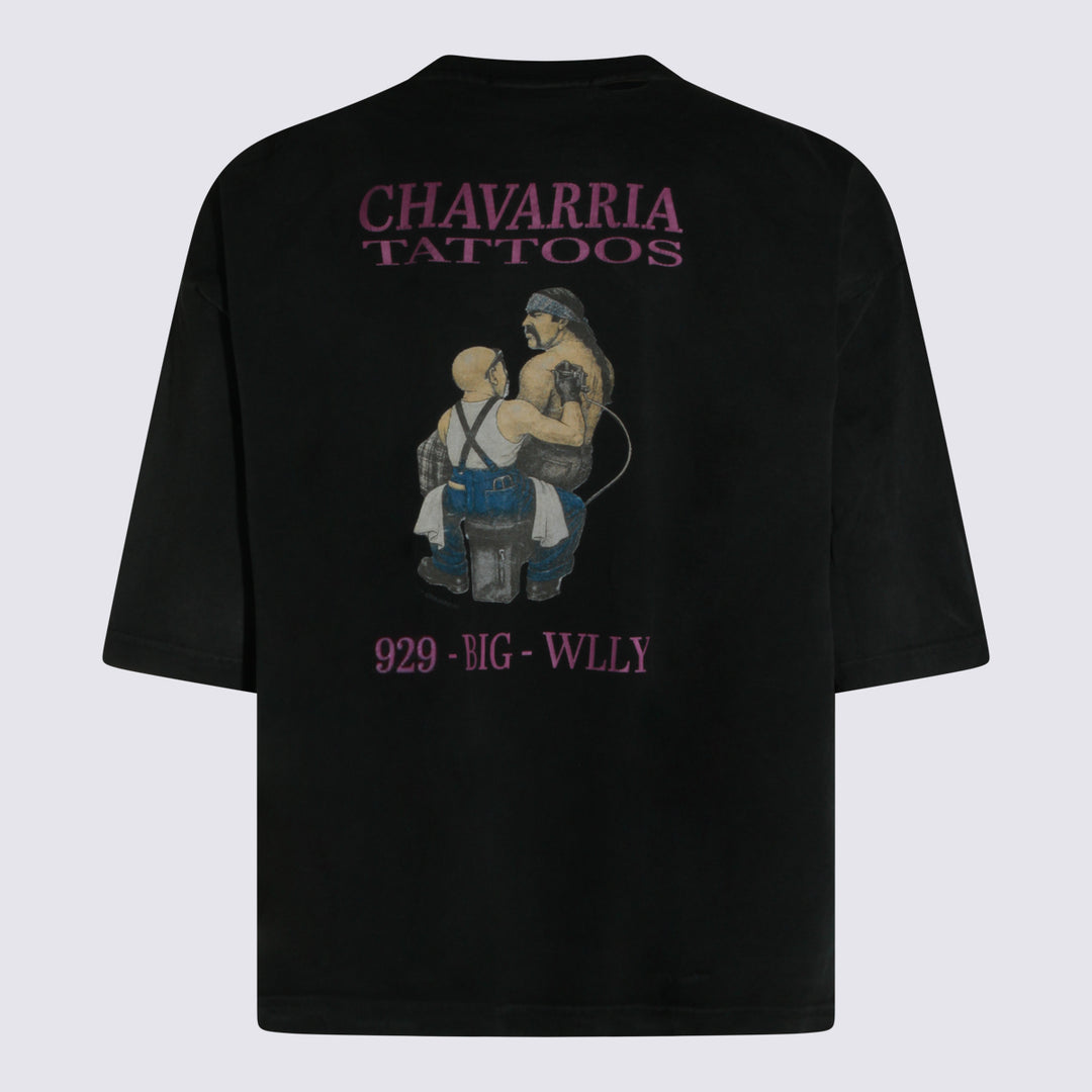Willy Chavarria T-shirts and Polos - Nero | e4133ebd5629a014af4a860c53ccc6a205dfdfef