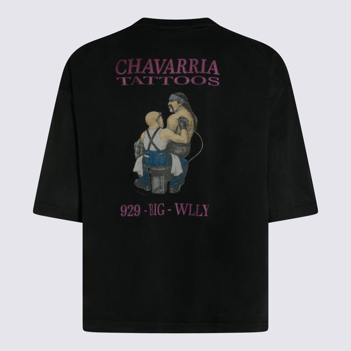 Willy Chavarria T-shirts and Polos - Nero | e4133ebd5629a014af4a860c53ccc6a205dfdfef