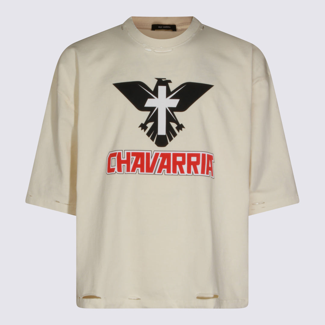 Willy Chavarria T-shirts and Polos - Bianco | 86235e2f2277d7848111b6a27b8a115e7bc693b2