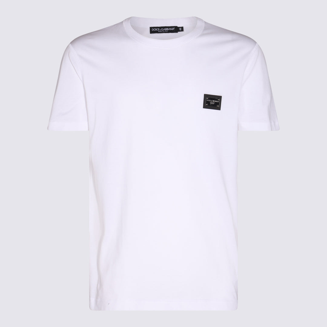 Dolce & Gabbana T-shirts and Polos - Bianco | 065356df2cb99b48a08bbd953619a82d4d3c6456