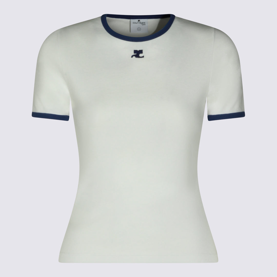Courreges T-shirts and Polos - Bianco | d4e0871a367757f76c4adf58c0268e90820c88c0