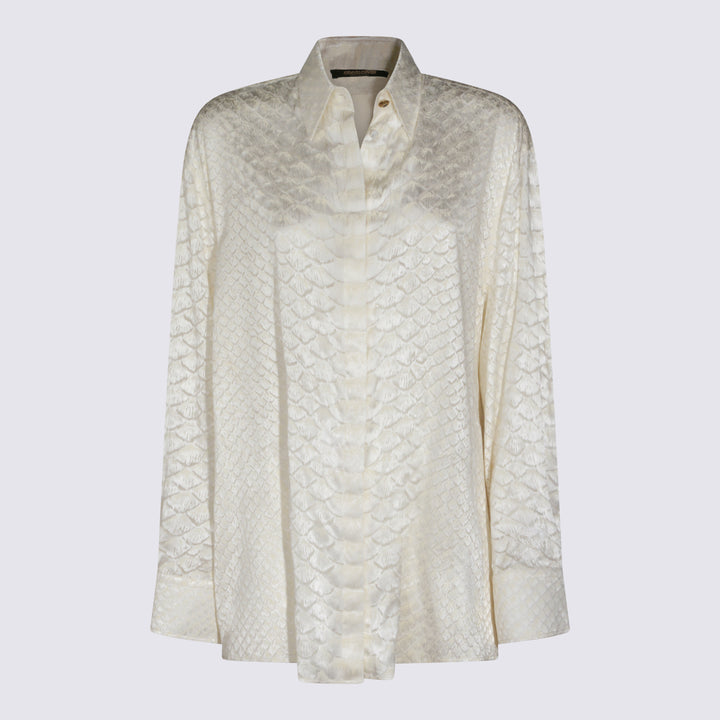 Roberto Cavalli Shirts - Bianco | fca2a8ae5fa18b6b8375257cf32ee0f45c9ff9a5