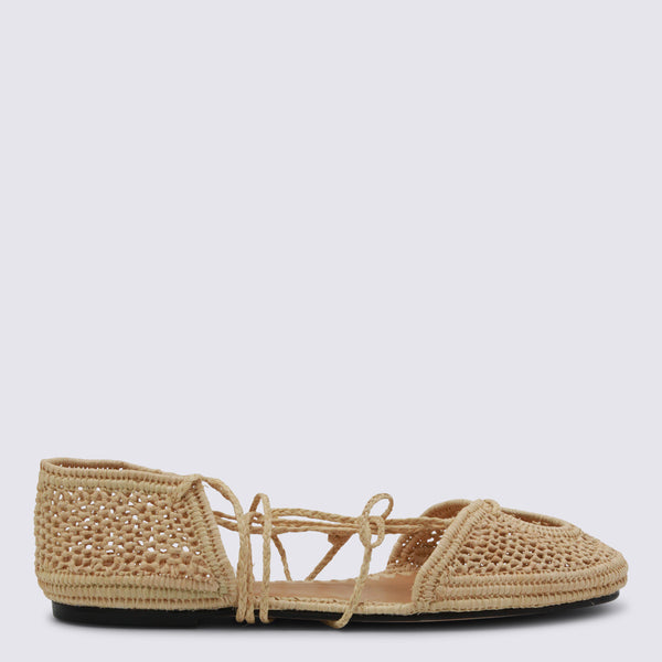 Flat Shoes Natural