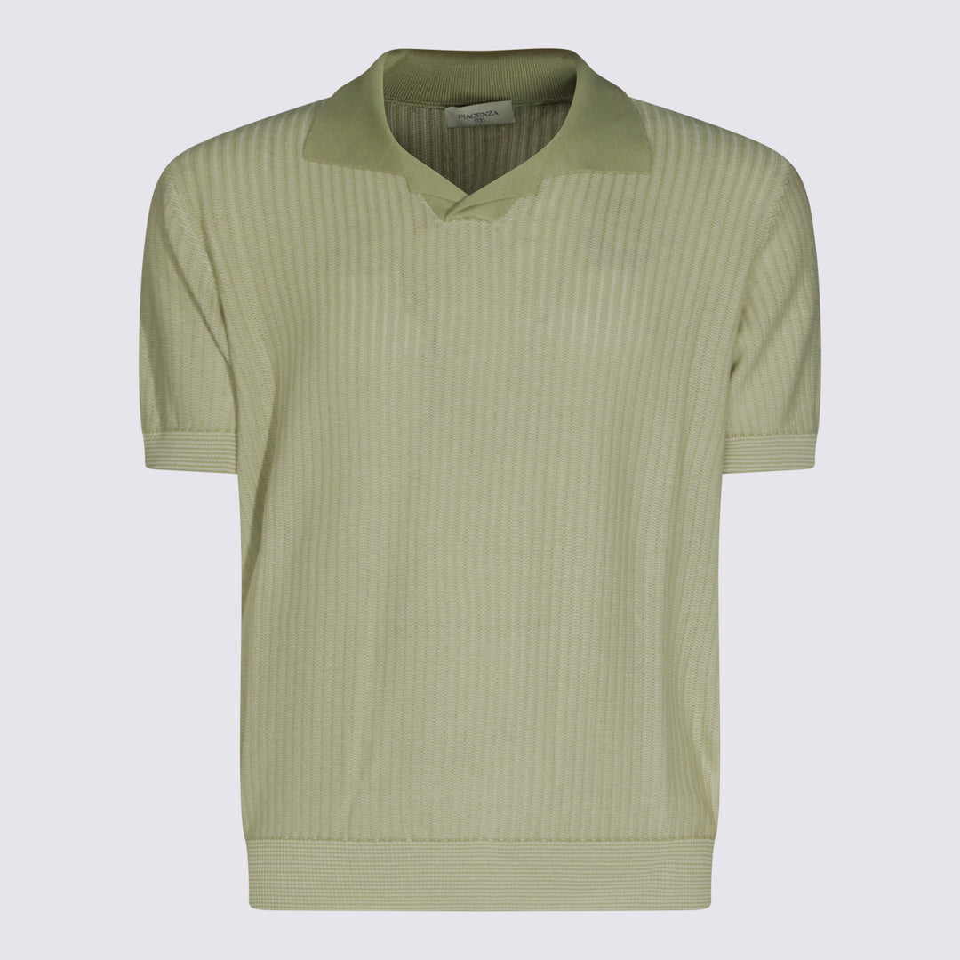 Piacenza Cashmere T-shirts and Polos - Blu e Verdi | 1c4ed02d25ab965e528eb743b751c6d0a95c8cb5
