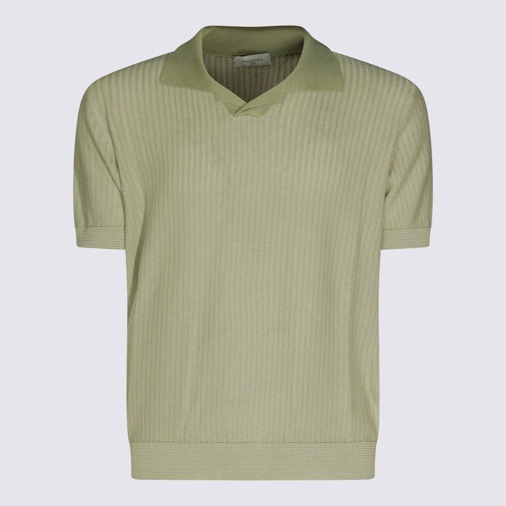 Piacenza Cashmere T-shirts and Polos - Blu e Verdi | 1c4ed02d25ab965e528eb743b751c6d0a95c8cb5