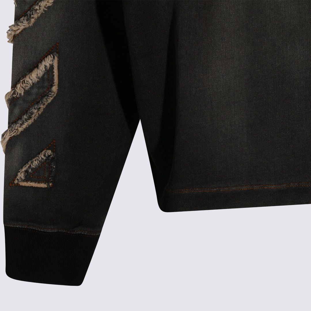 Off-White Jackets - WASHED BLACK | eb5270464627725d3321f3c159258278bc726544