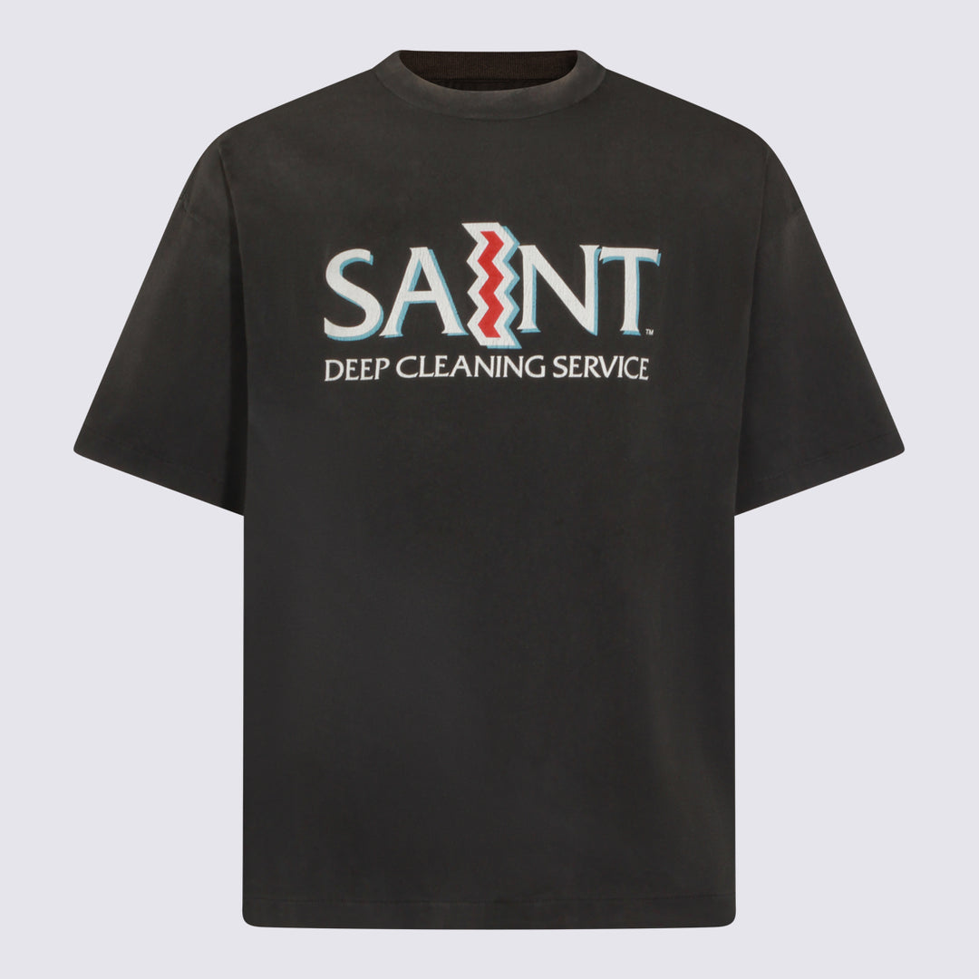 Saint Mxxxxxx T-shirts and Polos - Nero | 3817541e1d840ad89b7a2ebb576703b7ecddf3ad