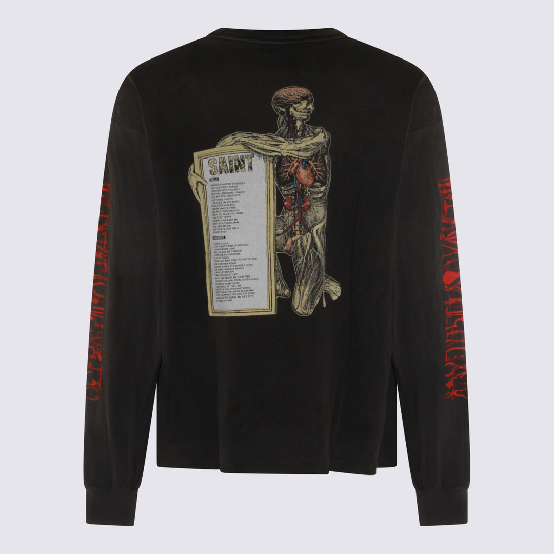 Saint Mxxxxxx T-shirts and Polos - Nero | aae2d29baef5891b23fcf1e49c408998e0e7efcb