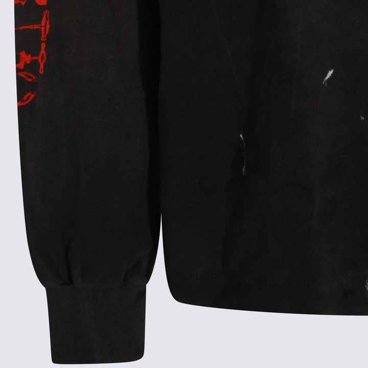 Saint Mxxxxxx T-shirts and Polos - Nero | 30d69de1f298116056c09b9c8f0b2e74351a034b