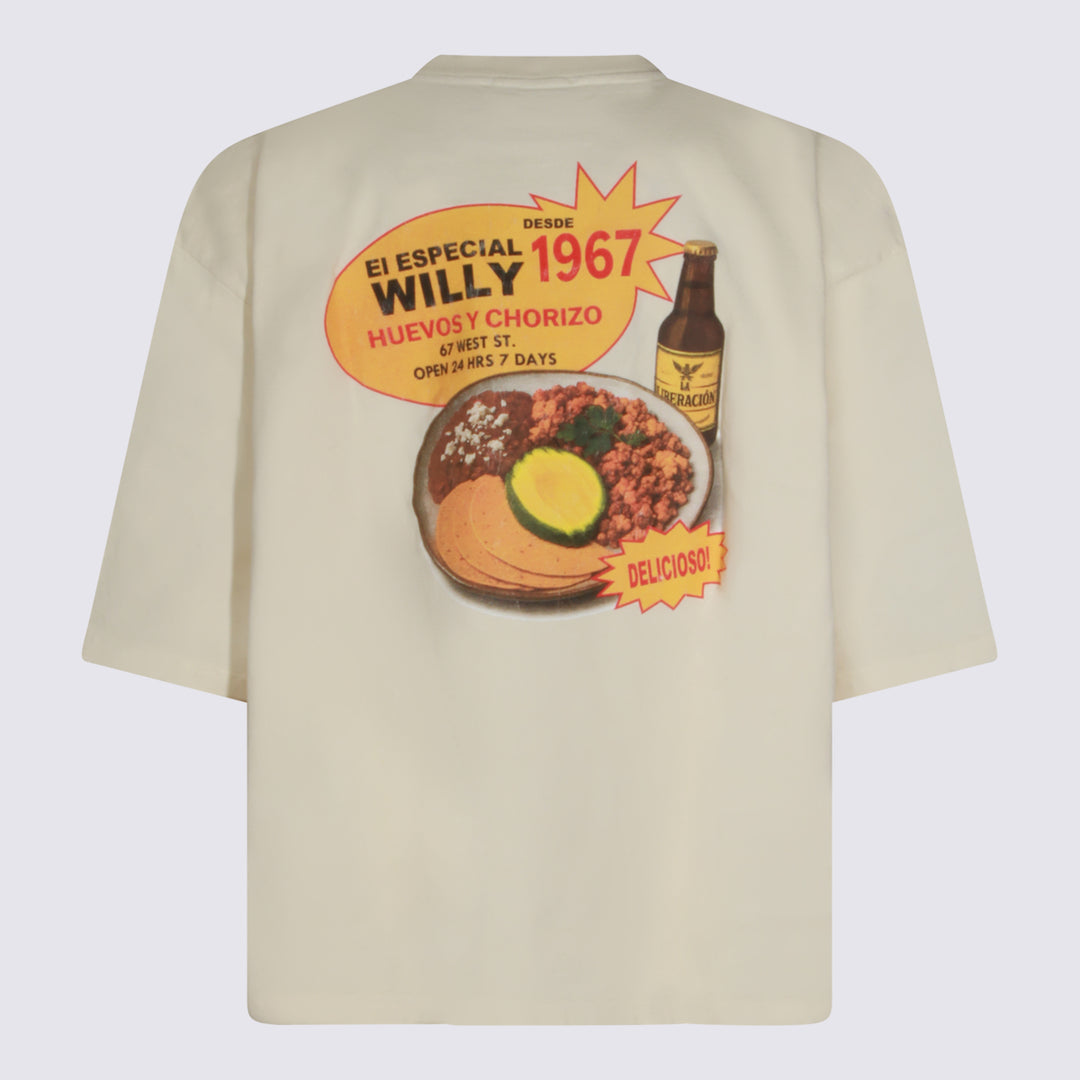 Willy Chavarria T-shirts and Polos - Bianco | cffd539421927940f254c08a5338343010dc1270